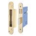 Hampstead BS3621 5 Lever Sashlock - 78mm Case - 57mm Backset - Radius - PVD Brass