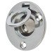 Exel Round Flush Ring Cabinet Pull Handle - 45mm Diameter - Polished Chrome