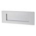 Letter Plate - 205 x 75mm - Polished Chrome