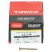 TIMCO Velocity Pozi Countersunk Wood Screws - 5.0 x 50mm - Yellow Zinc - Pack of 200