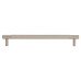 Alexander & Wilks Brunel 12mm Knurled T-Bar Cabinet Pull Handle - 192mm Centres - Satin Nickel