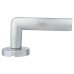 Heritage Brass by M Marcus Satin Chrome Door Handles on Round Rose - Centaur Range 