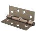 Jedo Twin Ball Bearing Steel Grade 11 Butt Fire Door Hinge - 102 x 76 x 2.7mm - Bronze - Pair