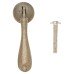 Olde Forge Antique Style Pendant Cabinet Drop Handle - 60mm Centres - Antique Brass