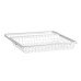 elfa Top Track System - Click In Shallow Wire Basket & Gliding Frame - 610 x 440 x 85mm - White