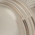 Exel Ringed Mortice Door Knob - 63mm Rose Diameter - Satin Nickel
