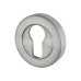 Excel Escutcheon - 52mm Diameter - Euro - Satin Chrome