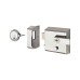 Yale P1 Double Locking Nightlatch - 60mm Backset - Polished Chrome Case/Cylinder
