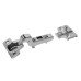 FVG Clip-On Cabinet Hinge - 110° - Inset - Zinc Plated - Pack of 100 Pairs