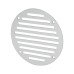 Exel Circular Slotted Vent - 127mm - 4145mm² Free Air Flow - Satin Aluminium