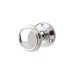 Exel Lined Mortice Door Knob - 65mm Rose Diameter - Polished Chrome
