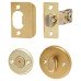 dormakaba Unican 7104 Light Duty Push Button Code Lock and Latch - Polished Brass