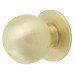 Exel Ball Cabinet Knob - 25mm Diameter - Satin Brass