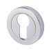 Hampstead Escutcheon - 48mm Diameter - Euro - Polished Chrome
