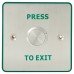 Stainless Steel Press to Exit Button - 88 x 88 x 31mm - Single
