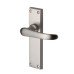 Heritage Brass by M Marcus Satin Nickel Latch Door Handle - Windsor Range - 154 x 40mm