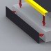 SlipGrip Riser Plate - 750 x 145mm - Black
