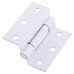 Storm Proof Casement Window Hinge - 63mm Length - White - Pair