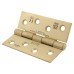 Exel Steel Grade 7 Butt Fire Door Hinge - 100 x 76 x 2mm - Satin Brass - Pair