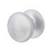 Exel Round Centre Door Knob - 80mm Rose Diameter - Satin Chrome 