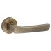 Exel Antique Brass Door Handles on Round Rose - Ivy Range 