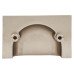 Alexander & Wilks Quantock Cabinet Cup Handle - 40mm Centres - Polished Nickel
