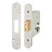 Hampstead Architectural Euro Profile Deadlock - 78mm Case - 57mm Backset - Radius - Satin Stainless