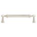Exel Whitby Lines 10mm T-Bar Cabinet Pull Handle - 128mm Centres - Satin Nickel
