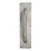 Anti-Ligature Infilled Door Pull Handle on Plate - Screw Fix - 300 x 75mm - Stainless Steel