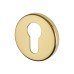 Hampstead Escutcheon - 52mm Diameter - Euro - PVD Brass
