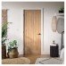 LPD Belize 5 Panel Unfinished Solid Internal Door - 1981 x 686 x 35mm - Oak