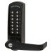 Codelocks CL610 Heavy Duty External Marine Grade Push Button Code Lock and Latch - Black