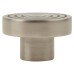Frelan Hoxton Murray Round Cabinet Knob - 30mm Diameter - Satin Nickel