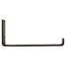 Olde Forge Steel Scaffold Board Shelf Bracket - Type 2 - 245 x 108 x 40mm - Matt Lacquered Iron Olde Forge Steel Scaffold Board Shelf Bracket - Type 2 - 245 x 108 x 40mm - Matt Lacquered Iron