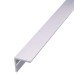 Rothley 2500mm Aluminium Angle - Equal Sided - 19.5 x 19.5 x 1.5mm - Raw