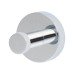 Croydex Epsom Flexi-Fix Single Robe & Towel Hook - 50.5 x 54 x 54mm - Polished Chrome