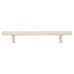 Exel 12mm T-Bar Cabinet Pull Handle - 128mm Centres - Satin Nickel