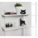 Rothley Twin Slot Shelf Wall Upright - 1981mm Length - Matt White Rothley Twin Slot Shelf Wall Upright - 1981mm Length - Matt White