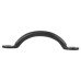 Olde Forge Bean Bow Cabinet Pull Handle - 88mm Centres - Black Iron
