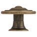 Olde Forge Alcott Round Cabinet Knob - 35mm Diameter - Antique Brass Olde Forge Alcott Round Cabinet Knob - 35mm Diameter - Antique Brass