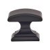 Hampstead Egar Rectangular Cabinet Knob - 32 x 26mm - Matt Black Hampstead Egar Rectangular Cabinet Knob - 32 x 26mm - Matt Black