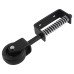 Heavy Duty Spring Loaded Gate Wheel - 368mm Height - Epoxy Black