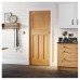 LPD DX 30's 4 Panel Unfinished Solid Internal Door - 1981 x 686 x 35mm - Oak