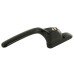 Fab & Fix uPVC/Timber Connoisseur Offset Locking Multipoint Window Handle - Left Hand - Black
