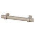 Exel 14mm Collared T-Bar Cabinet Pull Handle - 160mm Centres - Satin Stainless Steel