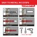 Corefix Connect 120 - Dot and Dab or Drylined Wall Fixing Solution - Red - Pack of 4 Corefix Connect 120 - Dot and Dab or Drylined Wall Fixing Solution - Red - Pack of 4
