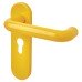 Hoppe AR600/23 Golden Yellow Nylon Steel Core Euro Lock Door Handle - 47.6mm c/c - Paris Range Hoppe AR600/23 Golden Yellow Nylon Steel Core Euro Lock Door Handle - 47.6mm c/c - Paris Range