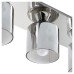 Forum Spa Patras 4 Light Semi Flush LED Bathroom Ceiling Light - IP44 - Chrome & Smoked Shades