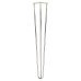 Exel Hairpin Leg - 3 Pin - 700mm Height - Chrome - Pair