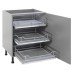 25kg Single Tray Soft Close Pull Out Organiser - Cabinet Width 500mm